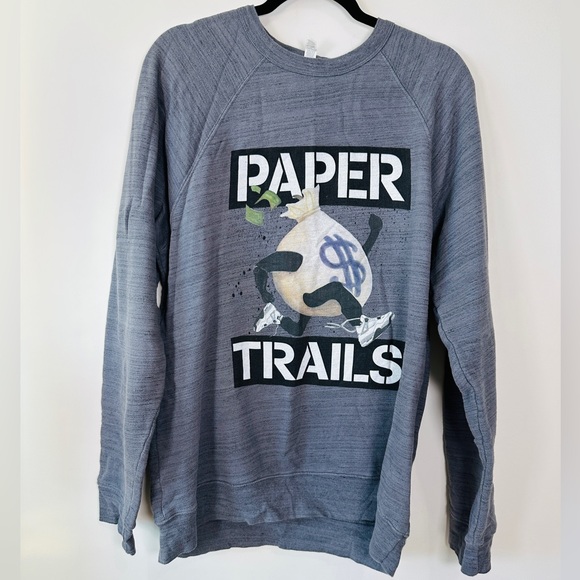 Paper Trails Graphic Sweatshirt Size XL by Paper Trails Brooklyn NYC - Picture 1 of 11